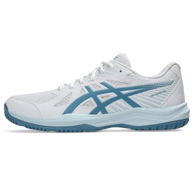 Tênis ASICS Upcourt 6 - Masculino - Branco/Azul