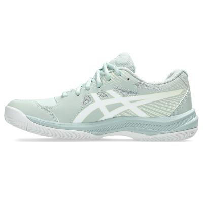 Tênis ASICS Court Slide 4 Saibro/Oc - Feminino - Verde/Branco