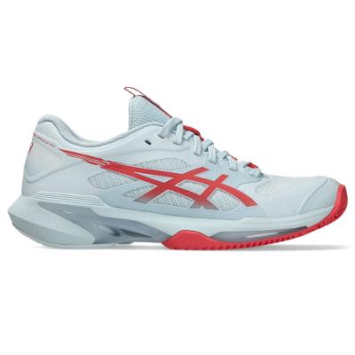Tênis ASICS Solution Speed Ff 4 Saibro - Feminino - Azul/Rosa