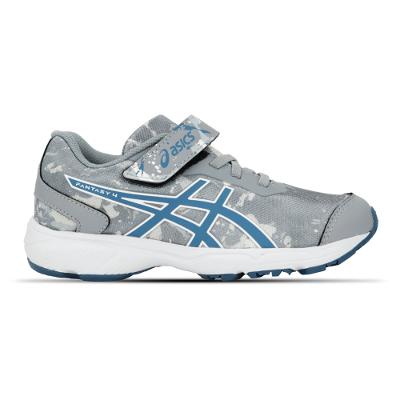 Tênis ASICS Fantasy 4 - Infantil - Cinza/Branco