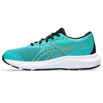 Tênis ASICS Contend 9 GS - Infantil - Verde/Preto