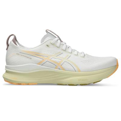 Tênis ASICS GEL-Kayano 32 - Masculino - Branco/Laranja