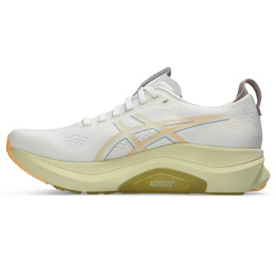 Tênis ASICS GEL-Kayano 32 - Masculino - Branco/Laranja