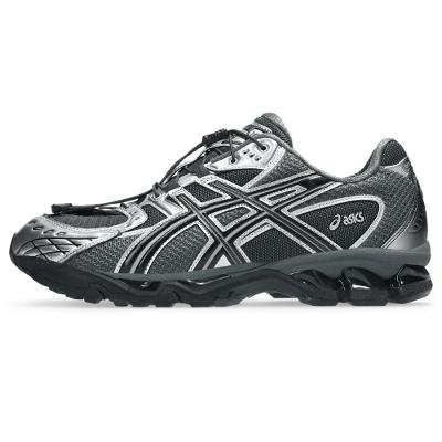 Tênis ASICS GEL-Nimbus 10.1 x UNAFFECTED - Unissex - Prata/Preto