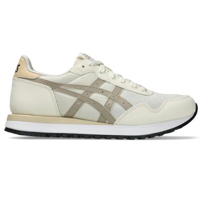 Tênis ASICS Tiger Runner II - Feminino - Bege/Bege