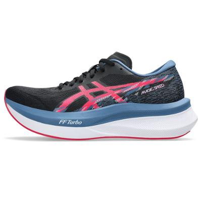 Tênis ASICS Magic Speed 4 - Feminino - Preto/Azul