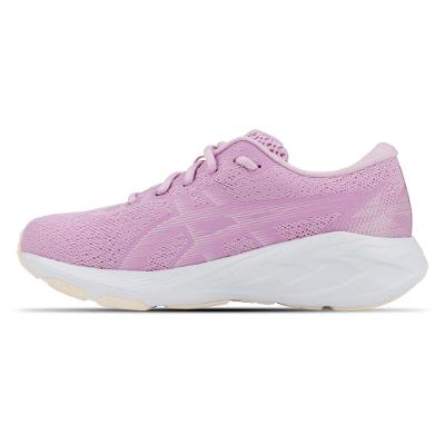 Tênis ASICS Novablast 5 GS - Infantil - Roxo/Rosa