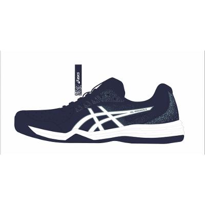 Tênis ASICS Gel-Backhand 2 - Masculino - Azul/Azul