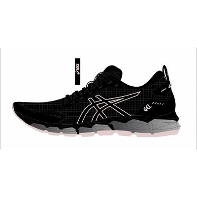 Tênis ASICS GEL-Quantum 360 CTW - Feminino - Preto/Rosa