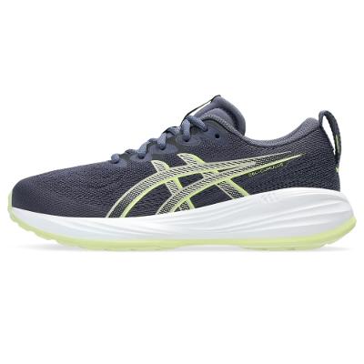 Tênis ASICS GEL-Cumulus 27 GS - Infantil - Azul/Amarelo
