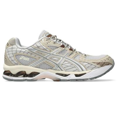 Tênis ASICS GEL-Nimbus 10.1 - Unissex - Cinza/Bege