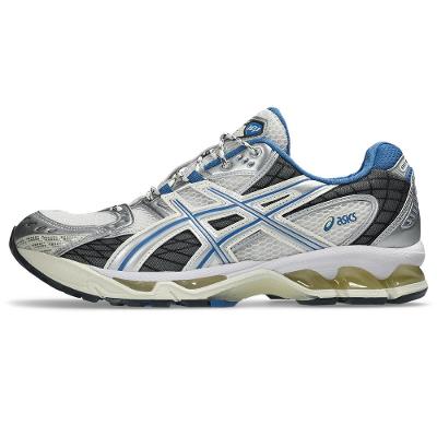 Tênis ASICS GEL-Nimbus 10.1 - Unissex - Bege/Azul