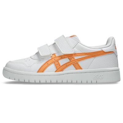 Tênis ASICS Japan S PS - Infantil - Branco/Laranja