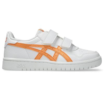 Tênis ASICS Japan S PS - Infantil - Branco/Laranja