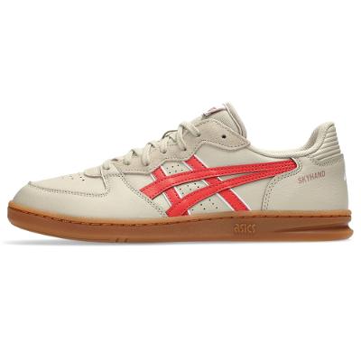 Tênis ASICS Skyhand Og - Unissex - Bege/Vermelho