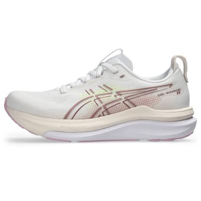 Tênis ASICS GEL-Kayano 33 - Feminino - Branco/Roxo
