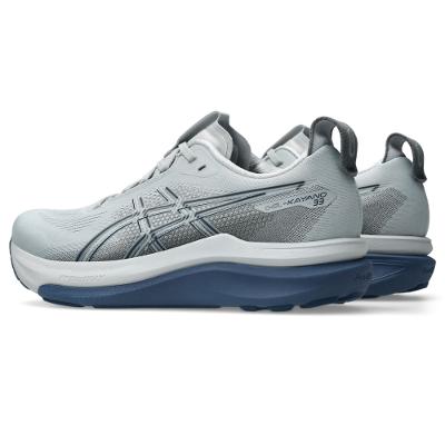 Tênis ASICS GEL-Kayano 33 - Masculino - Cinza/Azul