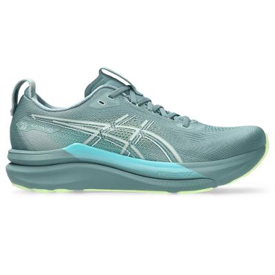 Tênis ASICS GEL-Kayano 33 - Masculino - Azul/Amarelo