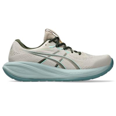 Tênis ASICS GEL-Cumulus 28 - Masculino - Bege/Verde