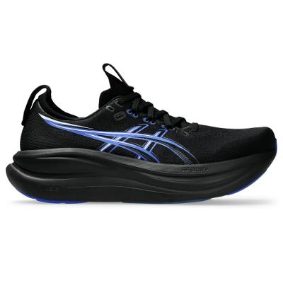Tênis ASICS GEL Nimbus 28 - Masculino - Preto/Azul