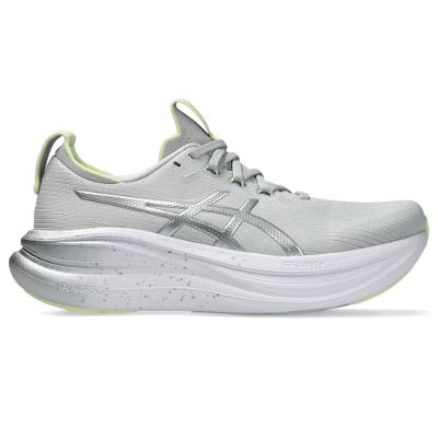 Tênis ASICS GEL Nimbus 28 Atc - Feminino - Prata/Verde