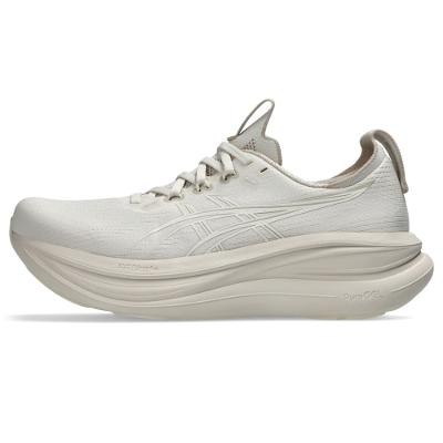 Tênis ASICS GEL Nimbus 28 - Feminino - Bege/Bege