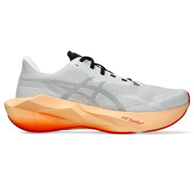 Tênis ASICS Novablast 6 - Branco/Laranja