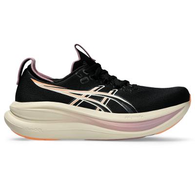 Tênis ASICS GEL Nimbus 28 - Feminino - Preto/Roxo