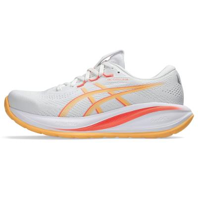 Tênis ASICS GEL-Cumulus 28 - Feminino - Branco/Laranja