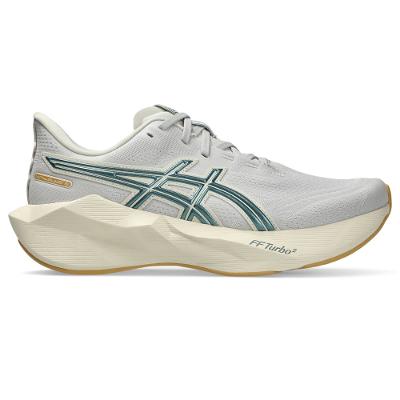 Tênis ASICS Novablast 6 - CLOUD GREY/FOGGY TEAL