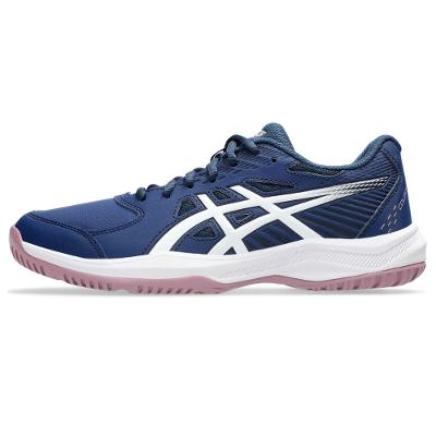 Tênis ASICS Court Slide 4 - Feminino - Azul/Branco