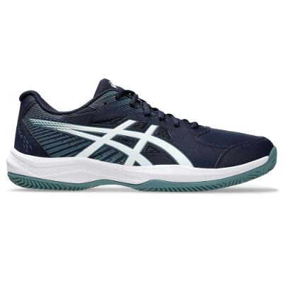 Tênis ASICS Court Slide 4 Saibro/Oc - Masculino - Azul/Branco
