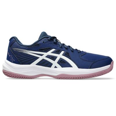 Tênis ASICS Court Slide 4 Saibro/Oc - Feminino - Azul/Branco