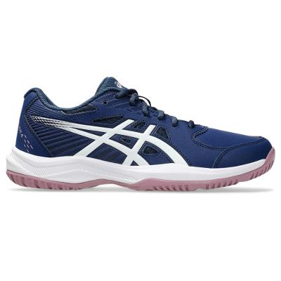 Tênis ASICS Court Slide 4 - Feminino - Azul/Branco