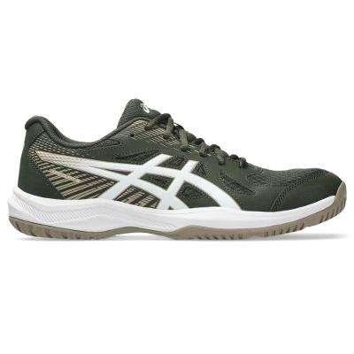 Tênis ASICS Upcourt 6 - Masculino - Verde/Branco
