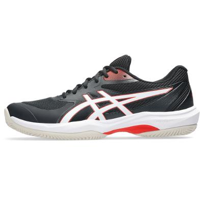 Tênis ASICS Game Ff Saibro/Oc - Masculino - Preto/Laranja