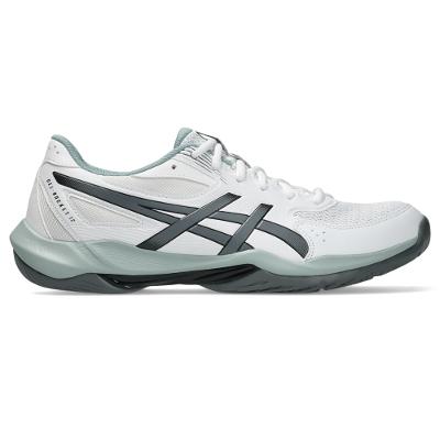Tênis ASICS Gel-Rocket 12 - Masculino - Branco/Cinza
