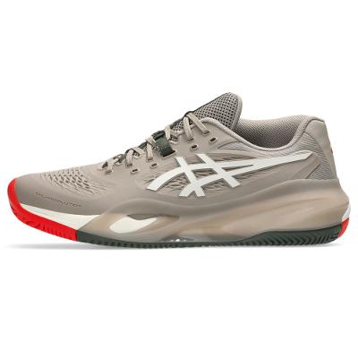 Tênis ASICS Gel-Resolution X Saibro - Masculino - Cinza/Bege