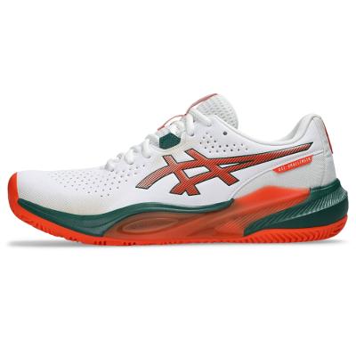 Tênis ASICS Gel-Challenger 15 Padel - Masculino - Branco/Laranja