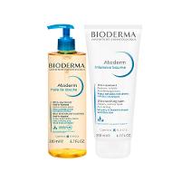 Kit Corporal Bioderma Atoderm - Óleo de Banho e Creme Hidratante Intensive Baume 200ml - 1