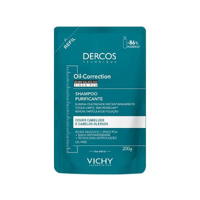 Vichy Dercos Oil-Correction Refil Shampoo 200g