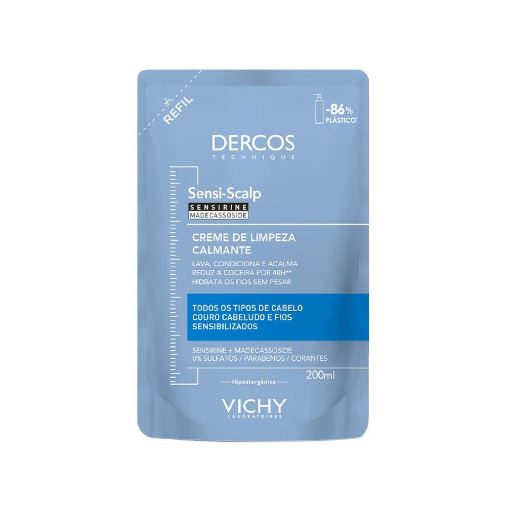 Vichy Dercos Sensi-Scalp Refil Creme de Limpeza Capilar 200ml - 1