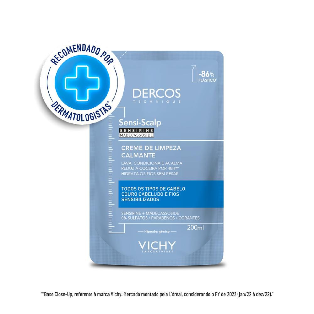 Vichy Dercos Sensi-Scalp Refil Creme de Limpeza Capilar 200ml - 2