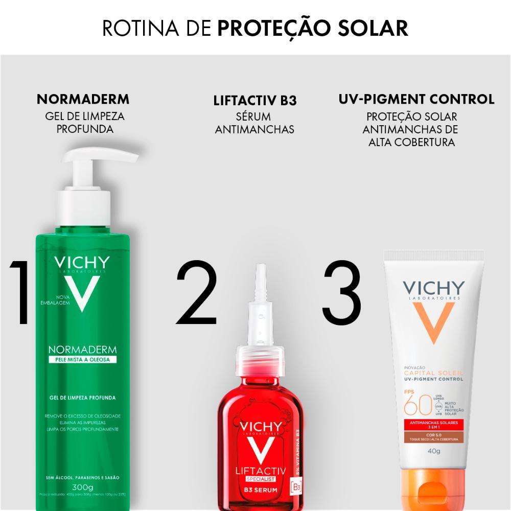 Vichy Capital Soleil UV-Pigment Control FPS 60 5.0 Protetor Solar Facial Antimanchas 40g - 8
