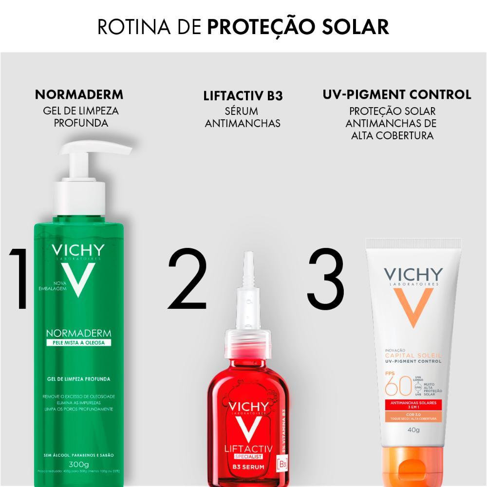 Vichy Capital Soleil UV-Pigment Control FPS60 3.0 Protetor Solar Facial Antimanchas 40g - 7