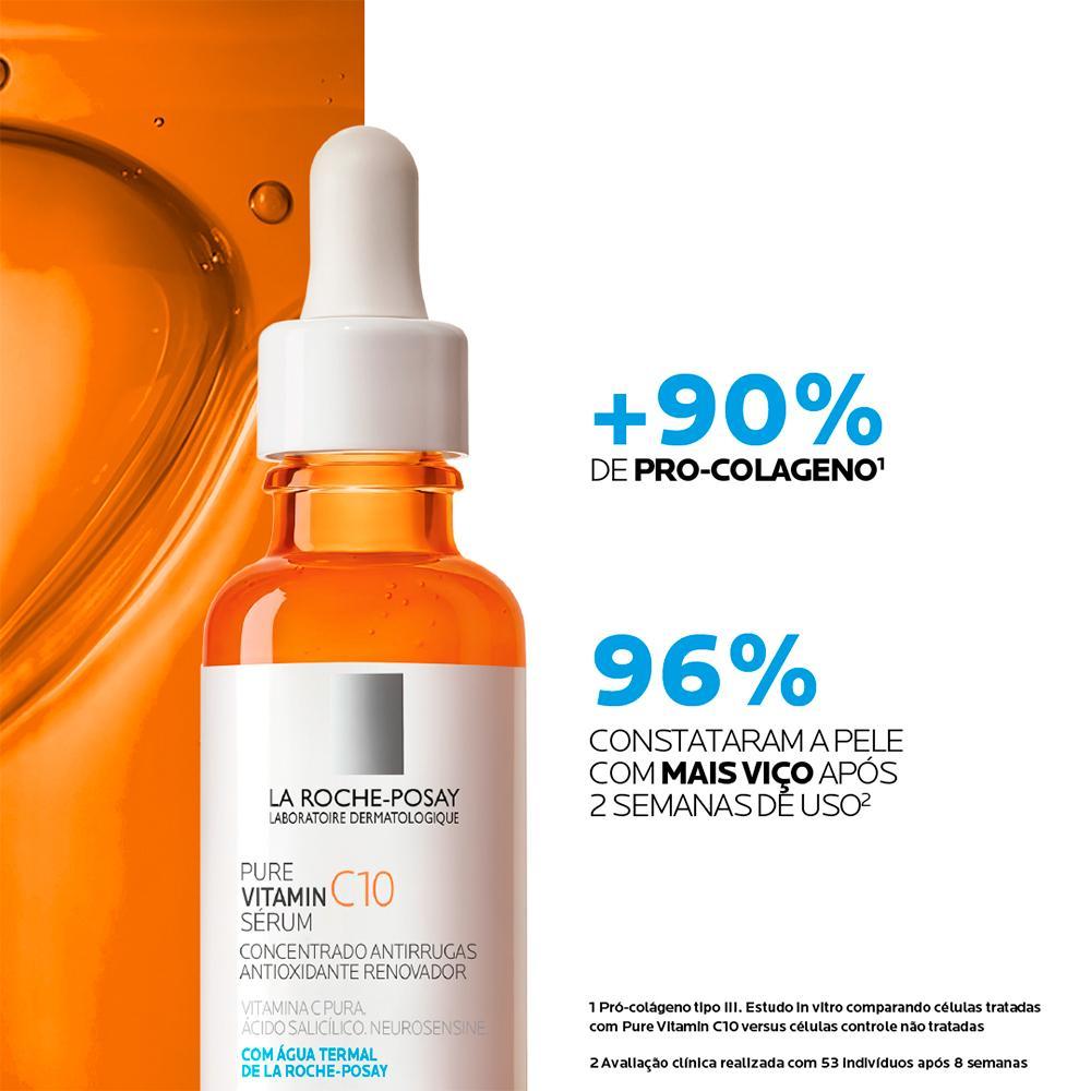 La Roche-Posay Vitamina C Pure Vitamin C10 Sérum Facial Anti-idade 30ml - 5