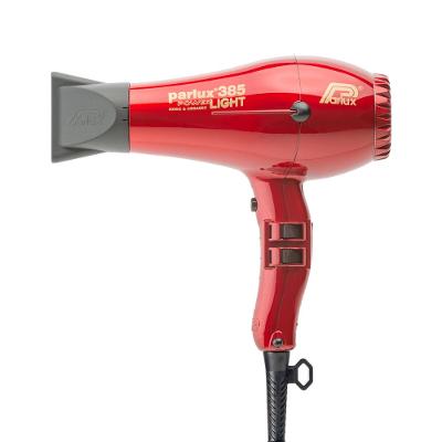 Parlux 385 Powerlight Secador De Cabelo Vermelho 127V