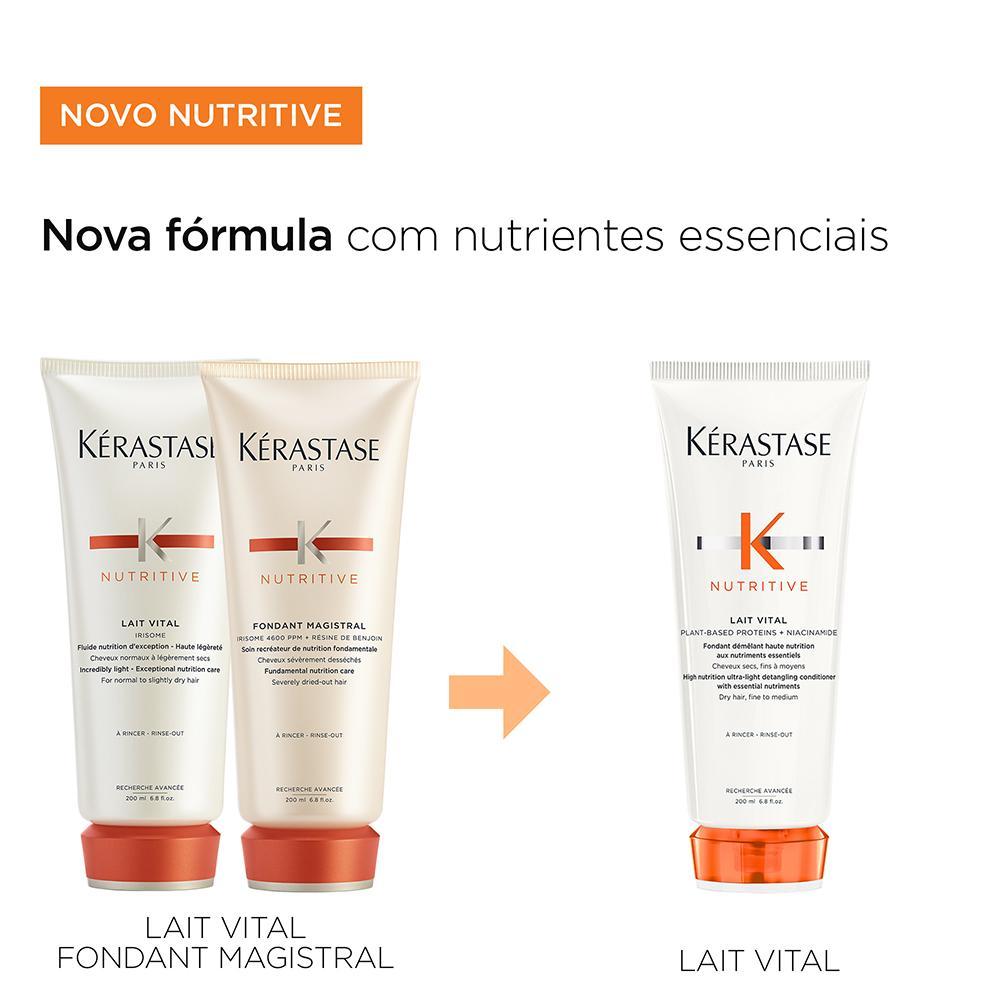Kérastase Nutritive Lait Vital Condicionador 200ml - 4