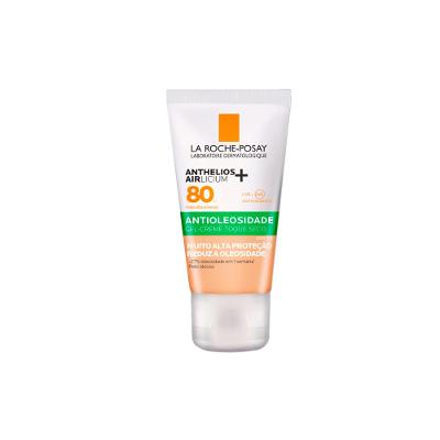 La Roche-Posay Anthelios Airlicium FPS 80 2.0 Protetor Solar Facial Antioleosidade 40g
