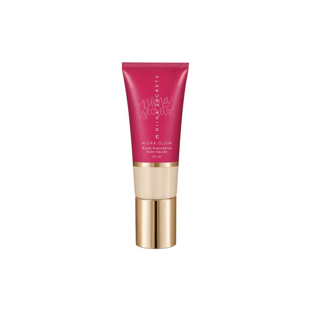 Eudora Niina Secrets Hidra Glow Base Líquida Natural 00 30ml - 1
